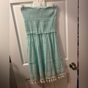 blue island coverup dress